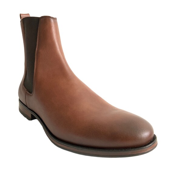 nae Chelsea Ankle Boots Men Size 46 US 12M Brown Pull On Durable Sustainable
